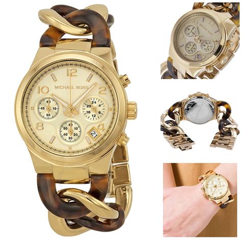 Michael Kors MK4222 Women's Runway Twist Chrono Two